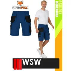   WSW OGRIFOX NAVY technikai kevertszálas férfi rövidnadrág - munkaruha
