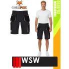 WSW OGRIFOX BLACK technikai kevertszálas férfi rövidnadrág - munkaruha