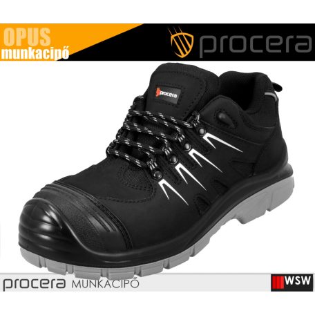 Procera OPUS BLACK S3 technikai fémbetétes munkacipő - munkabakancs
