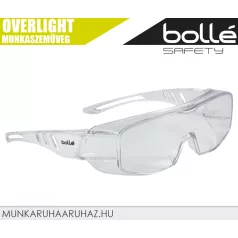   Bollé OVERLIGHT WHITE páramentes karcálló technikai munkaszemüveg - egyéni védőeszköz