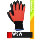 WSW HEXA ORANGE mártott munkakesztyű - 12 pár/csomag