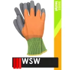 WSW OX ORANGE mártott latex munkakesztyű - 72 pár/csomag