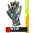 WSW POLICAMO mártott munkakesztyű - 12 pár/csomag