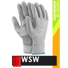   WSW STEEL C vágásbiztos mártott munkakesztyű - 12 pár/csomag