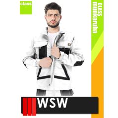   WSW CANDADO WHITE technikai kevertszálas férfi munkakabát - munkaruha