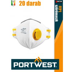   Portwest FFP1 prémium légzésvédő maszk 20 db/doboz - egyéni védőeszköz