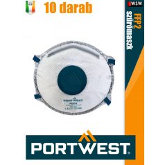   Portwest FFP2 DOLOMITE prémium légzésvédő maszk 10 db/doboz - egyéni védőeszköz