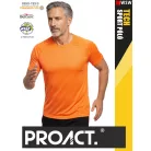 Proact TECH FLUORESCENTO lélegző férfi környakas technikai sportpóló - ruha