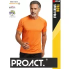 Proact TECH ORANGE lélegző férfi környakas technikai sportpóló - ruha