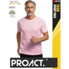 Proact TECH PALEPINK lélegző férfi környakas technikai sportpóló - ruha