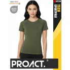 Proact TECH FLOURESCENTY lélegző női környakas technikai sportpóló - ruha