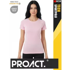 Proact TECH CORAL lélegző női környakas technikai sportpóló - ruha