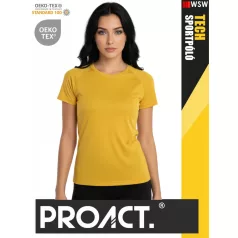 Proact TECH SPORTROYAL lélegző női környakas technikai sportpóló - ruha
