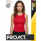 Proact TECH RED lélegző női környakas technikai sporttrikó - ruha