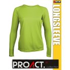Proact Long Sleeve lélegző hosszúujjú női sport póló