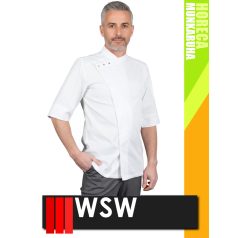   WSW HORECA WHITE PESANTE technikai férfi séfkabát - munkaruha