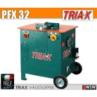 Triax PFTX betonacél vágó és hajlító gép