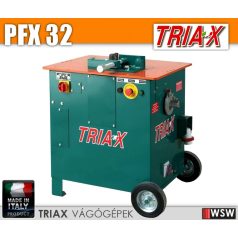 Triax PFTX betonacél vágó és hajlító gép