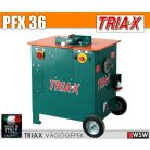Triax PFTX betonacél vágó és hajlító gép
