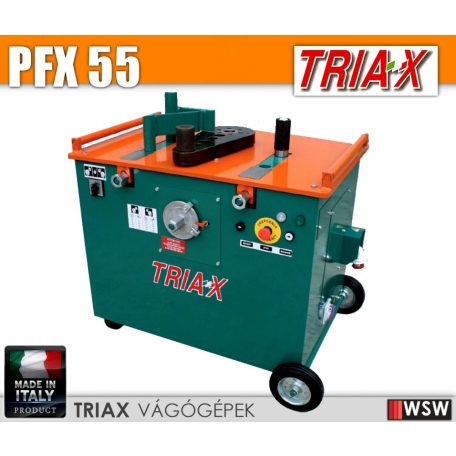 Triax PFTX betonacél vágó és hajlító gép