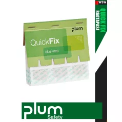   Plum QUICKFIX ALOE téphető ragtapasz utántöltő 45 db - elsősegély felszerelés