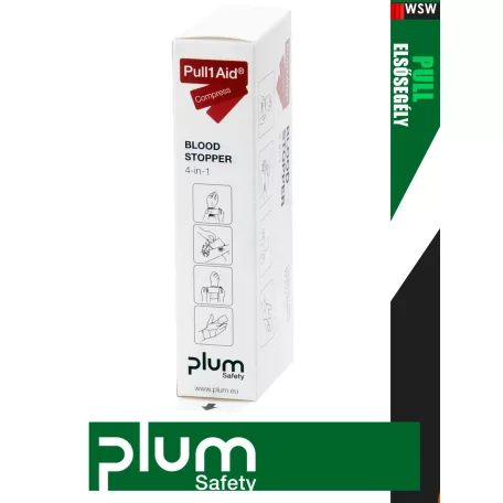 Plum PULL elsősegély kötszer vérzés enyhítés kezelésére 1 db - elsősegély felszerelés