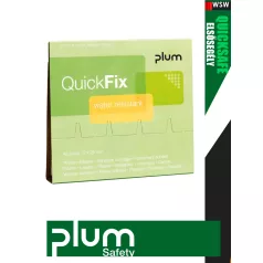   Plum QUICKFIX WATERRESISTANCE téphető ragtapasz utántöltő 45 db vízálló - elsősegély felszerelés