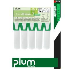   Plum QUICKRINSE szemmosó folyadék 5 db - elsősegély felszerelés