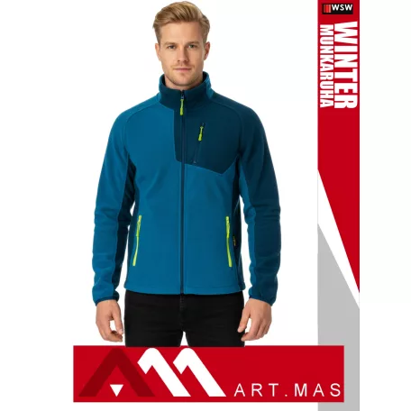 Artmas ASYMETRIC BLUE technikai polár kabát - munkaruha