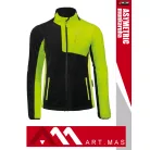 Artmas ASYMETRIC YELLOW technikai polár kabát - munkaruha