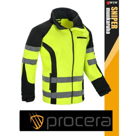 Procera SNIPER YELLOW polár léthatósági technikai kabát pulóver - munkaruha