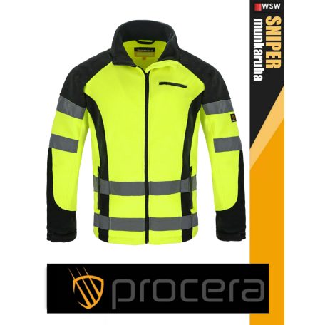 Procera SNIPER YELLOW polár léthatósági technikai kabát pulóver - munkaruha