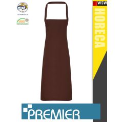 Premier COTTON BROWN organikus pamut kötény 87 cm - munkaruha