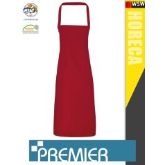 Premier COTTON BURGUNDY organikus pamut kötény 87 cm - munkaruha