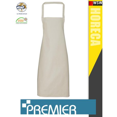 Premier COTTON NATURAL organikus pamut kötény 87 cm - munkaruha