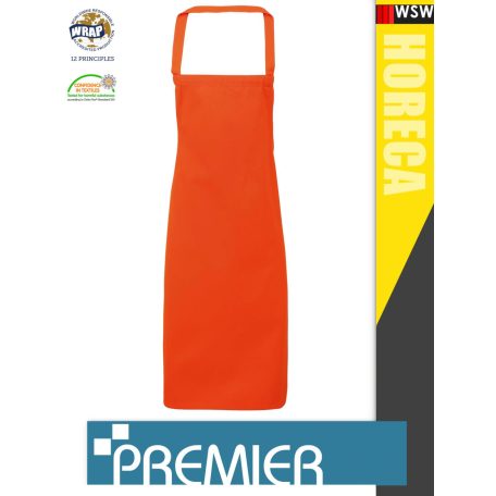 Premier COTTON ORANGE organikus pamut kötény 87 cm - munkaruha