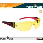 Portwest WRAP YELLOW munkavédelmi védőszemüveg - egyéni védőeszköz