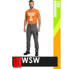   WSW PROMASTER GREY technikai stretch derekas munkanadrág - munkaruha
