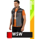 WSW PROMASTER GREY technikai kevertszálas bélelt mellény - munkaruha