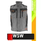 WSW PROMASTER GREY technikai kevertszálas bélelt mellény - munkaruha