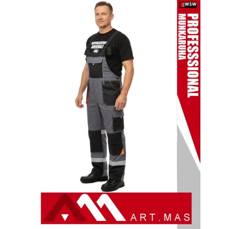 Artmas PROFESSIONAL GREY kevertszálas technikai munkanadrág - munkaruha