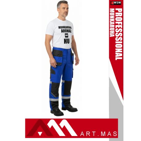 Artmas PROFESSIONAL BLUE kevertszálas technikai munkanadrág - munkaruha