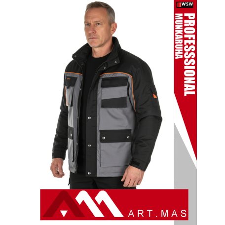 Artmas PROFESSIONAL GREY kevertszálas technikai bélelt munkakabát - munkaruha