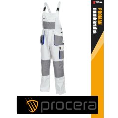 Procera PROMAN WHITE technikai kantáros nadrág - munkaruha