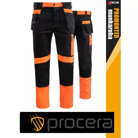 Procera PROPLUS BLACKHVO szakadás és kopásálló technikai deréknadrág - munkaruha