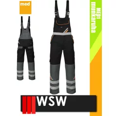   WSW PROMASTER BLACK technikai kevertszálas kantáros munkanadrág - munkaruha