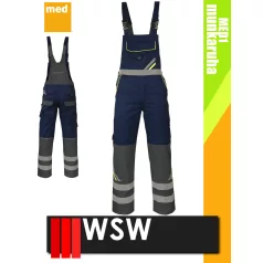   WSW PROMASTER NAVY technikai kevertszálas kantáros munkanadrág - munkaruha