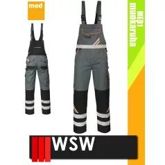   WSW PROMASTER GREY technikai kevertszálas kantáros munkanadrág - munkaruha