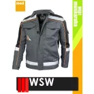WSW PROMASTER GREY technikai kevertszálas munkakabát - munkaruha