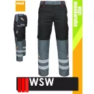 WSW PROMASTER BLACK technikai kevertszálas derekas munkanadrág - munkaruha